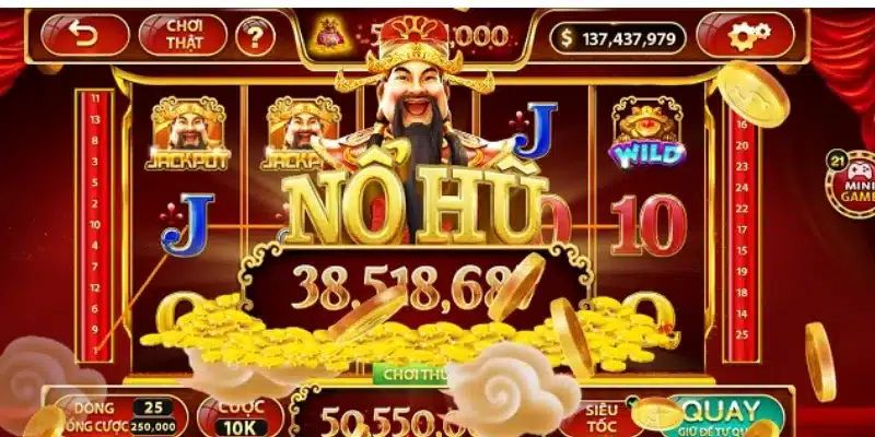 Đa dạng game nổ hũ đổi tiền mặt 